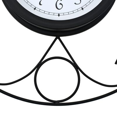 vidaXL Ścienny zegar ogrodowy w stylu vintage, 45 cm