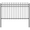 vidaXL Ogrodzenie Ring TILBURG 200 x 166 cm Stal malowana proszkowo