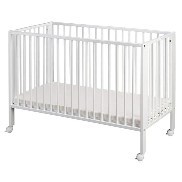 tiSsi Ł&oacute;żeczko dziecięce, składane, białe