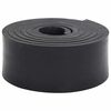 vidaXL Gumowa krawędź do pługa śnieżnego czarna 300x8x1 cm