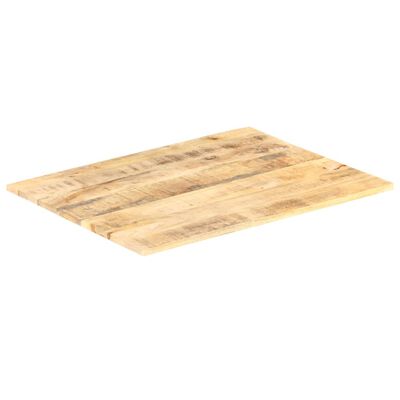 vidaXL Blat stołu, lite drewno mango, 15-16 mm, 90x70 cm