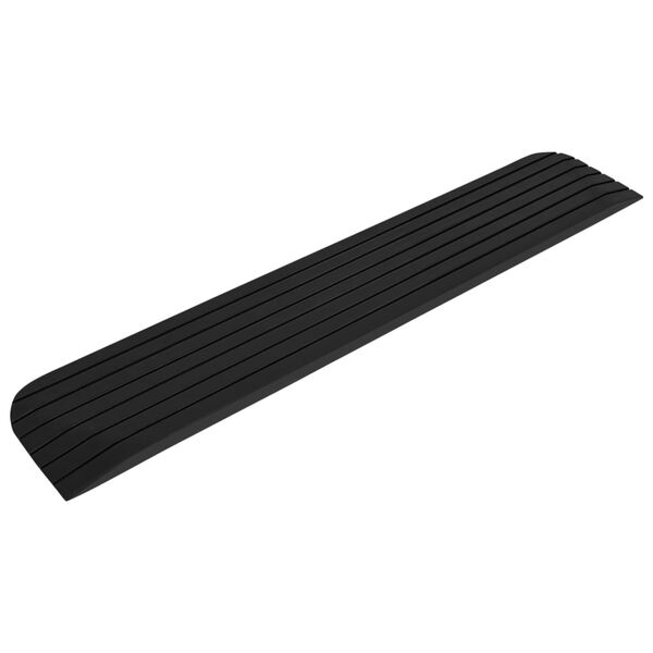 vidaXL Rampy progowe, 2 szt., 110x21x2,5 cm, gumowe