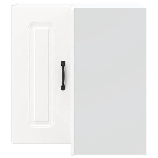 vidaXL Szafka ścienna narożna kuchenna, Kalmar, biała