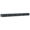 vidaXL Donica Antracyt 600 x 80 x 45 cm Stal