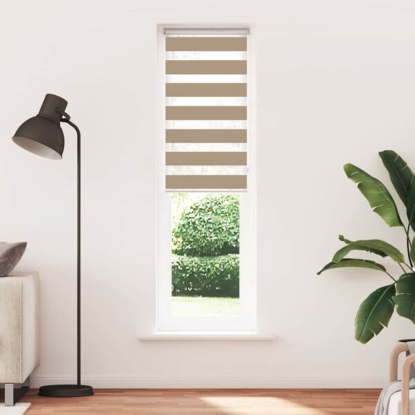 vidaXL Roleta zebra, 65x230 cm, szerokość tkaniny 60,9 cm, poliester