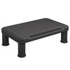 vidaXL Podstawka pod monitor, czarna, 38x24x10,5 cm