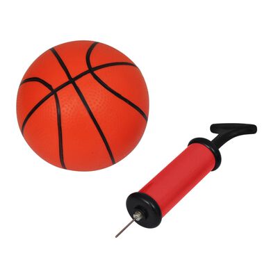 Mini zestaw do koszykówki halowej z piłką i pompką