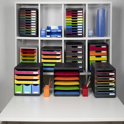 Exacompta Organizer biurkowy Big-Box Plus Horizon z 5 szufladami