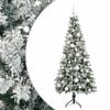 vidaXL Sztuczna choinka z bombką 120 cm 150 LED Ciepła biel