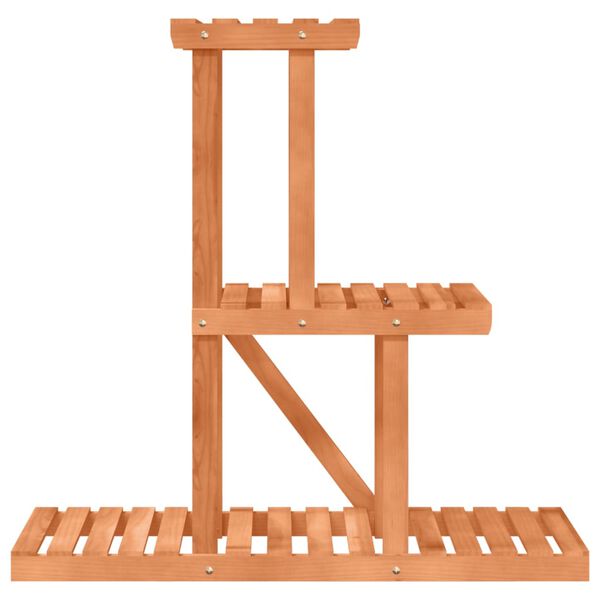 vidaXL Kwietnik, 81x25x75,5 cm, lite drewno jodłowe