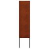 vidaXL Ekran zapewniający prywatność w ogrodzie Rdzawy 32 x 140 cm