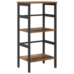 vidaXL P&oacute;łka na książki 2 poziomy 40 x 29,5 x 81 cm Stare drewno