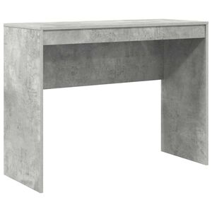 vidaXL Biurko Betonowy szary 100 x 40 x 76 cm