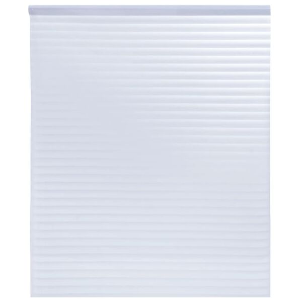 vidaXL Folia okienna, matowa, wz&oacute;r w paski, 90x500 cm, PVC