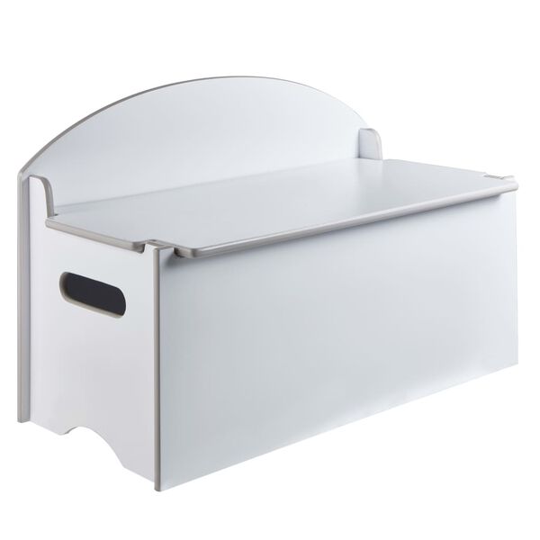 Worlds Apart Skrzynia na zabawki, 45 x 70 x 35 cm, drewniana, biała