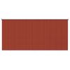 vidaXL Roleta zewnętrzna 90% blokada UV Terakota 350 x 140 cm HDPE