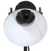 vidaXL Lampa stołowa, 25 W, czarna, 35x35x65/95 cm, E27