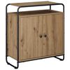 vidaXL Bufet Dąb artisan 68 x 35 x 75 cm Drewno inżynieryjne
