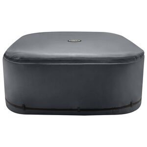 INTEX Pokrywa do spa INTEX ciemnoszary 196 x 196 x 72 cm PVC
