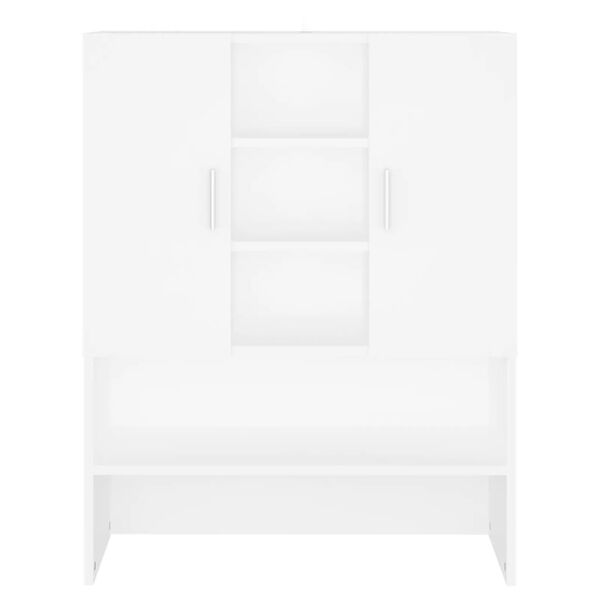 vidaXL Szafka na pralkę, biała, 70,5x25,5x90 cm