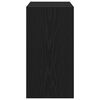 vidaXL Stolik boczny Czarny Dąb 50 x 26 x 50 cm