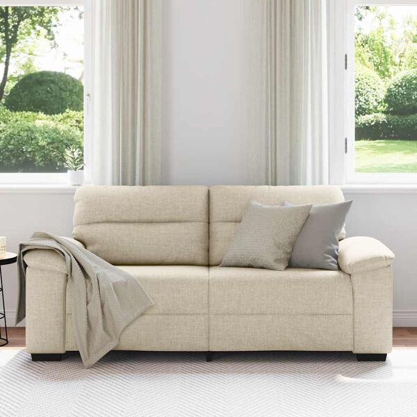 vidaXL Sofa 2-osobowa, 140 cm, pościel