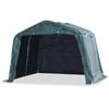 vidaXL Namiot dla bydła, PVC 550 g/m&sup2;, 3,3 x 3,2 m, ciemnozielony