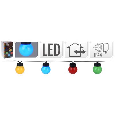 ProGarden Sznur 20 lampek imprezowych LED do ogrodu, 12 V