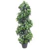 vidaXL Sztuczne drzewko laurowe z doniczką, zielone, 150 cm