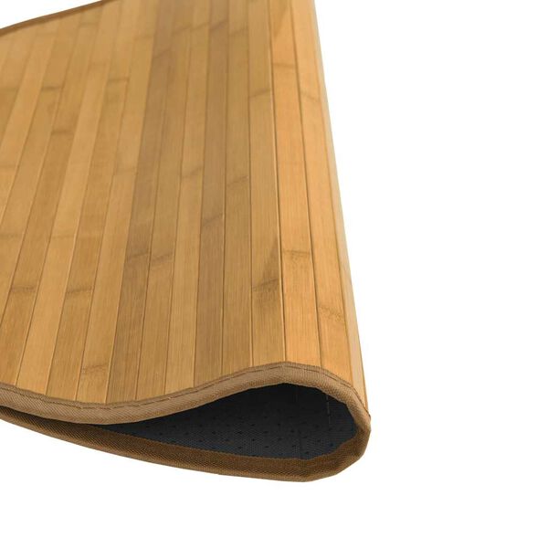 vidaXL Dywan okrągły, naturalny, 80 cm, bambusowy