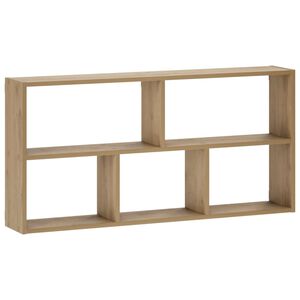 vidaXL P&oacute;łka ścienna Dąb artisan 102 x 17 x 50 cm Drewno inżynieryjne
