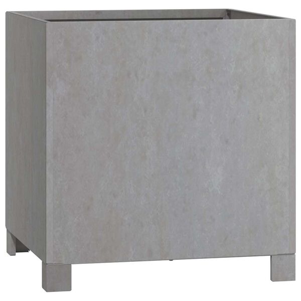 vidaXL Donice na n&oacute;żkach, 2 szt., rdzawe 40x40x40 cm, stal kortenowska