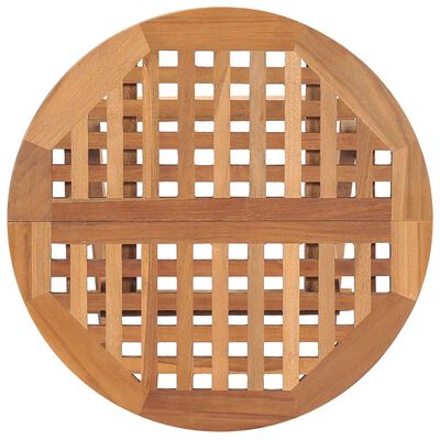vidaXL Składany stolik ogrodowy, 50x50x50 cm, lite drewno tekowe
