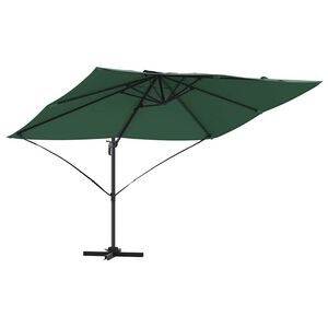 vidaXL Parasol plażowy 351 x 250 x 260 cm Poliester i aluminium