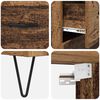vidaXL Highboard z szufladą 2 pcs Stare drewno Materiał drewnopochodny