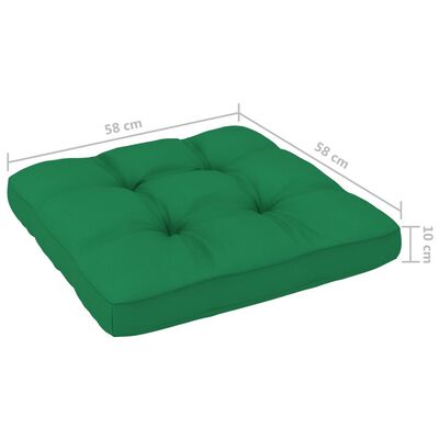 vidaXL 6-częściowy zestaw wypoczynkowy z palet, z poduszkami, sosnowy