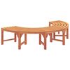 vidaXL Ławka Drzewna 4 -Seater 210 x 80 x 45 cm Naturalny