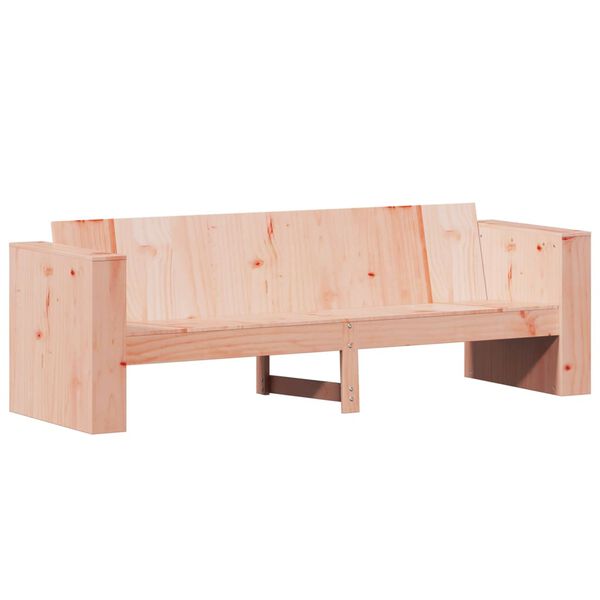 vidaXL Sofa ogrodowa, 3-osobowa, 189x60x62 cm, lite drewno daglezjowe