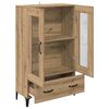 vidaXL Highboard z szufladą Dąb rzemieślniczy 70 x 31 x 115 cm