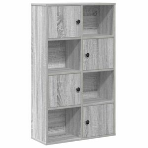 vidaXL Regał, szary dąb sonoma 60x24x101,5 cm, materiał drewnopochodny
