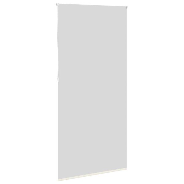 vidaXL Roleta zaciemniająca Off White 105x210 cm Szerokość tkaniny