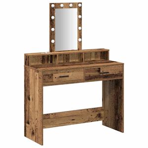 vidaXL Toaletka Brązowy 100 x 41 x 140 cm Drewno inżynieryjne