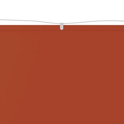 vidaXL Markiza pionowa, terakota, 60x360 cm, tkanina Oxford