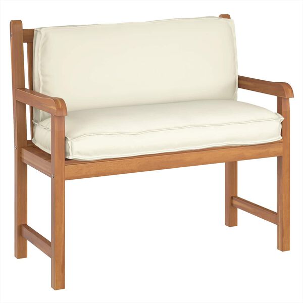 vidaXL Poduszka Kremowy 120 x 40 x 12 cm Materiał Oxford