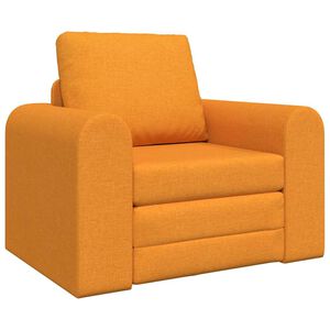 vidaXL Sofa Bed Ciemny Ż&oacute;łty 98 x 71 x 83 cm tkanina