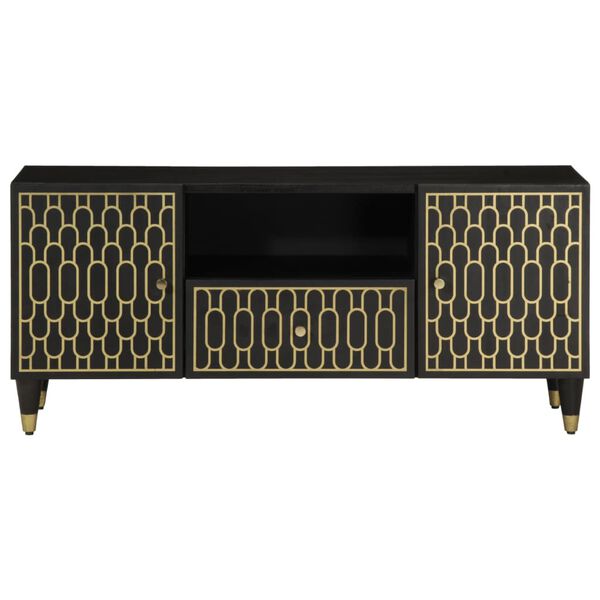 vidaXL Szafka pod telewizor, 105x33x46 cm, lite drewno mango