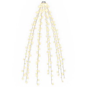 vidaXL Lampki choinkowe w formie siatki, 250 LED, 250 cm