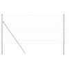 vidaXL Euro Fence Ground Fix 10 x 1,2 m Stal ocynkowana srebrny Siatka