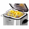 Princess Mini frytkownica z fondue, 840 W, 1,2 L, srebrna, 182611