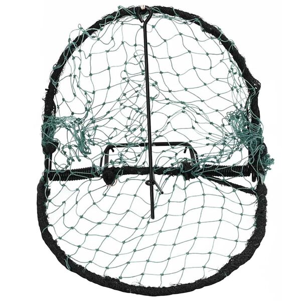 vidaXL Pułapka na ptaki, zielona, 20 cm, stal
